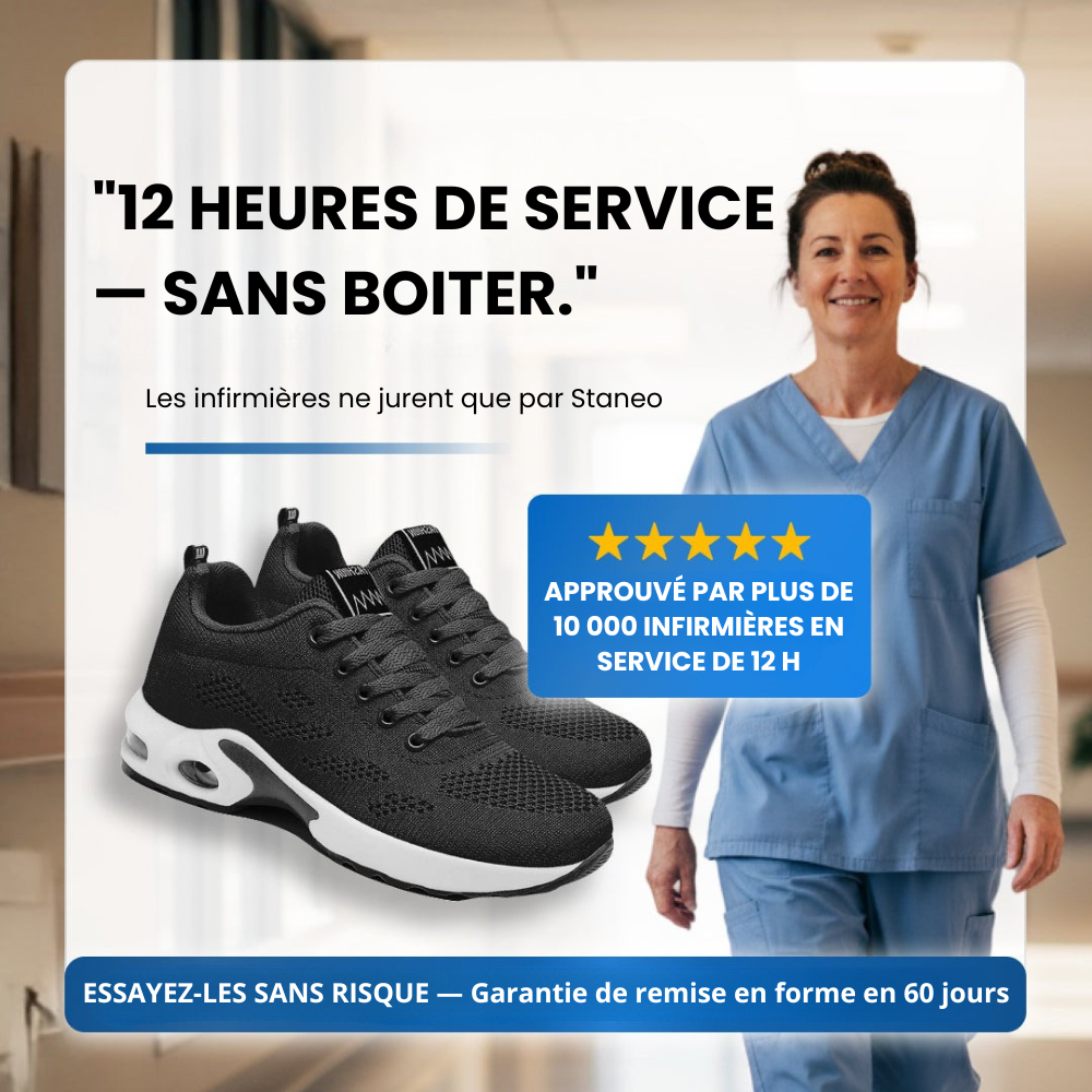 Staneo Pro – Rester debout 12h sans douleur